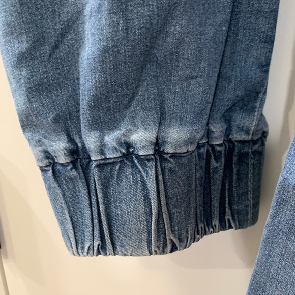 Vici Distressed Denim Joggers Small - Picture 10 of 10